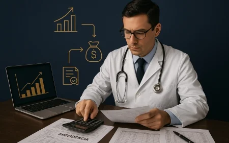 Médico PJ: pró-labore e dividendos sem erro