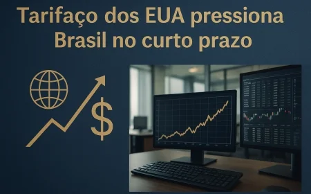 Tarifaço dos EUA pressiona Brasil no curto prazo