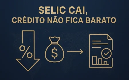 Selic cai, crédito não fica barato