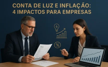 Conta de luz e inflação: 4 impactos para empresas