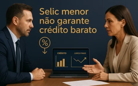 Selic menor não garante crédito barato