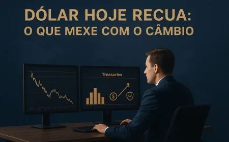Dólar hoje recua: o que mexe com o câmbio