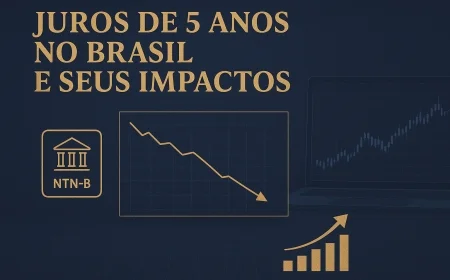 Juros de 5 anos no Brasil e seus impactos