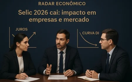 Selic 2026 cai: impacto em empresas e mercado