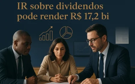 IR sobre dividendos pode render R$ 17,2 bi