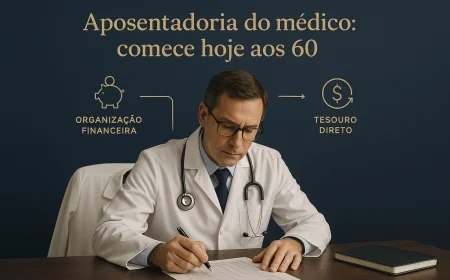 Aposentadoria do médico: comece hoje aos 60