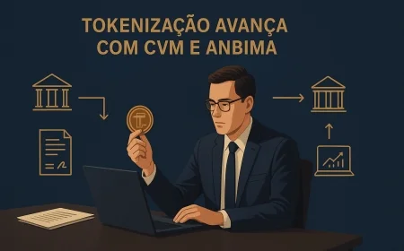 Tokenização avança com CVM e Anbima