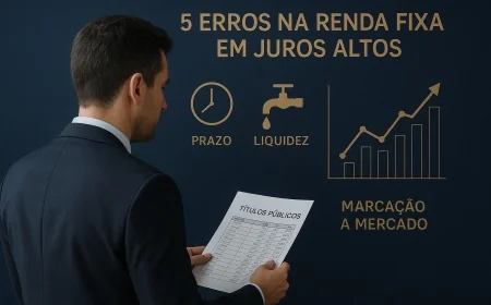 5 erros na renda fixa em juros altos