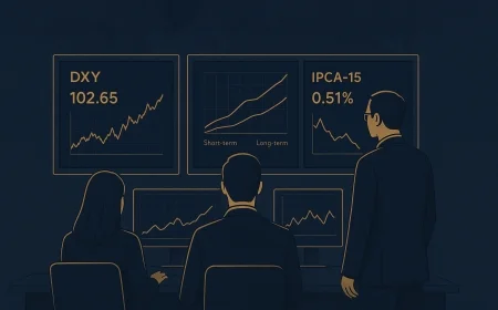 Dólar hoje estável com Fed e IPCA-15