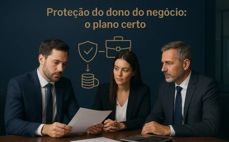 Proteção do dono do negócio: o plano certo