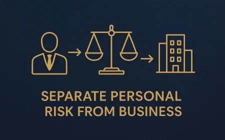 Dono de negócio: separe risco pessoal do empresarial