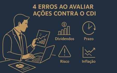 4 erros ao avaliar ações contra o CDI