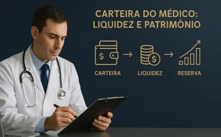 Carteira do médico: liquidez e patrimônio