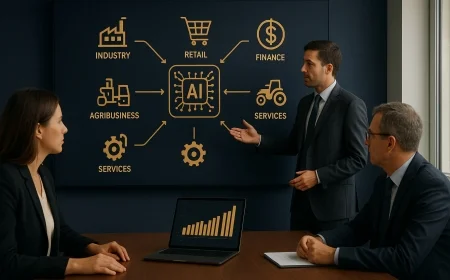 Como a IA redesenha setores da economia