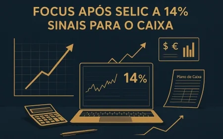 Focus após Selic a 14%: sinais para o caixa