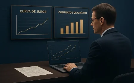 Curva de juros e crédito empresarial