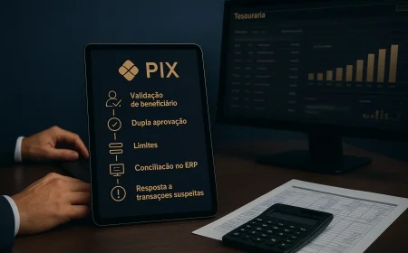Pix na tesouraria: 5 controles contra perdas
