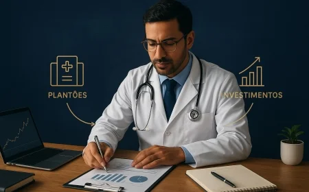 Caixa do médico: plantões, consultório e investimentos