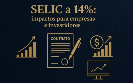 Selic a 14%: impactos para empresas e investidores