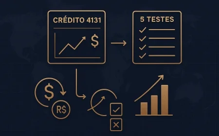 Crédito 4131: 5 testes antes de contratar