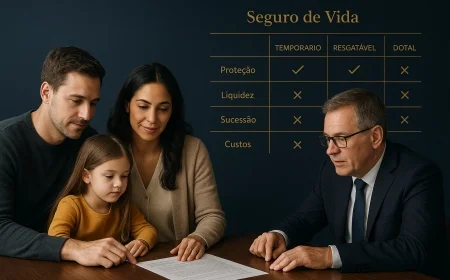 Seguro resgatável ou temporário: matriz de decisão