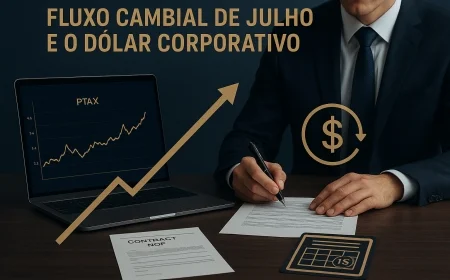 Fluxo cambial de julho e o dólar corporativo