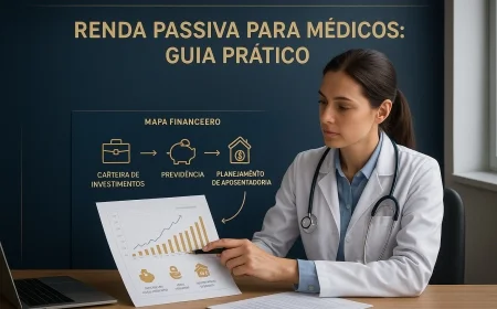 Renda passiva para médicos: guia prático