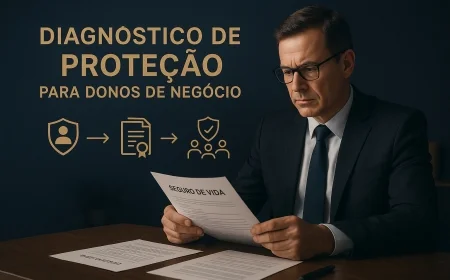 Diagnóstico de proteção para donos de negócio