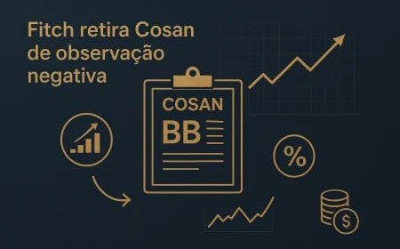 Fitch retira Cosan de observação negativa