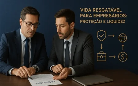 Vida resgatável para empresários: proteção e liquidez