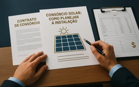 Consórcio solar: como planejar a instalação