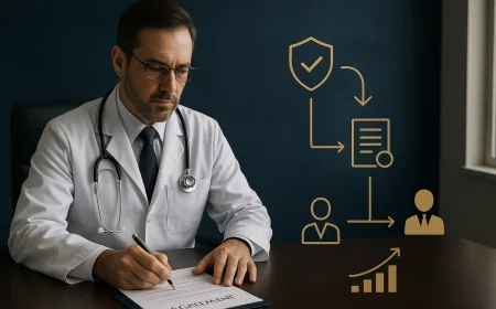 Médico sócio: seguro para proteger a clínica