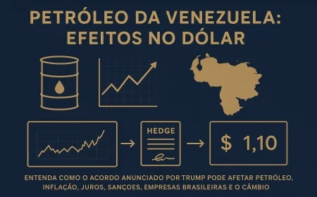 Petróleo da Venezuela: efeitos no dólar