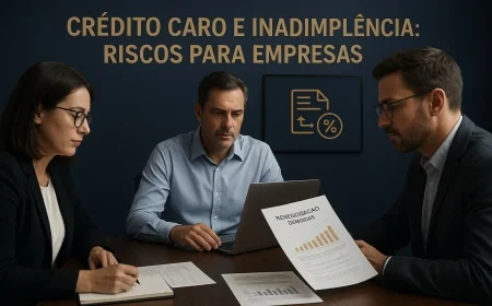 Crédito caro e inadimplência: riscos para empresas