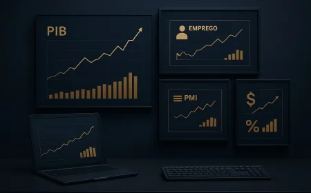 PIB, payroll e PMIs: o que move os mercados