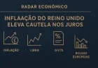 Inflação do Reino Unido eleva cautela nos juros