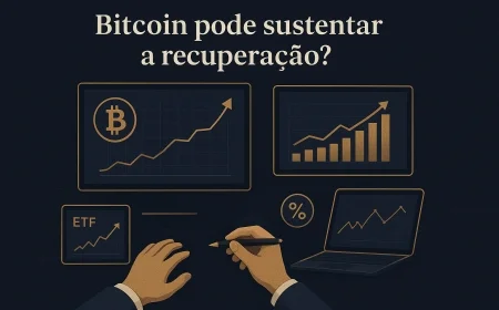 Bitcoin pode sustentar a recuperação?