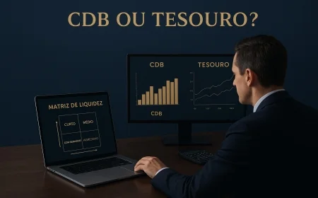 Caixa empresarial: CDB ou Tesouro?