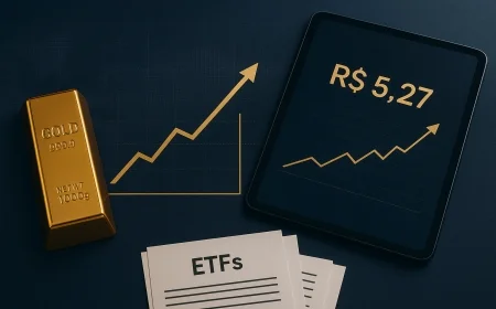 Ouro dispara com Fed menos agressivo: como investir