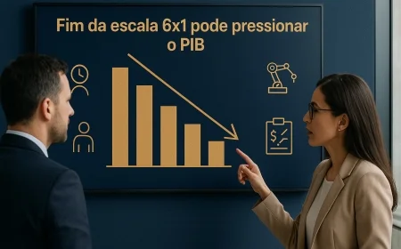 Fim da escala 6x1 pode pressionar o PIB