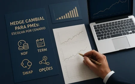 Hedge cambial para PMEs: escolha por cenário