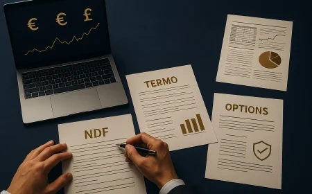 Erros ao contratar NDF, termo ou opções