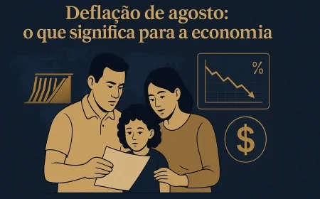 Deflação de agosto: o que significa para a economia