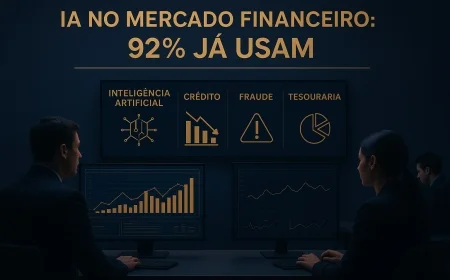 IA no mercado financeiro: 92% já usam