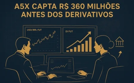 A5X capta R$ 360 milhões antes dos derivativos