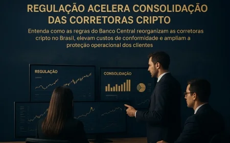 Regulação acelera consolidação das corretoras cripto