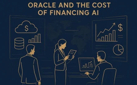 Oracle e o custo de financiar a IA