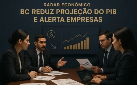 BC reduz projeção do PIB e alerta empresas