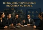 China mira tecnologia e indústria no Brasil