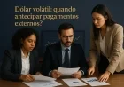 Dólar volátil: quando antecipar pagamentos externos?